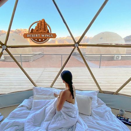 Rum Wings Bubble Luxury Camp Вади Рум Екстериор снимка