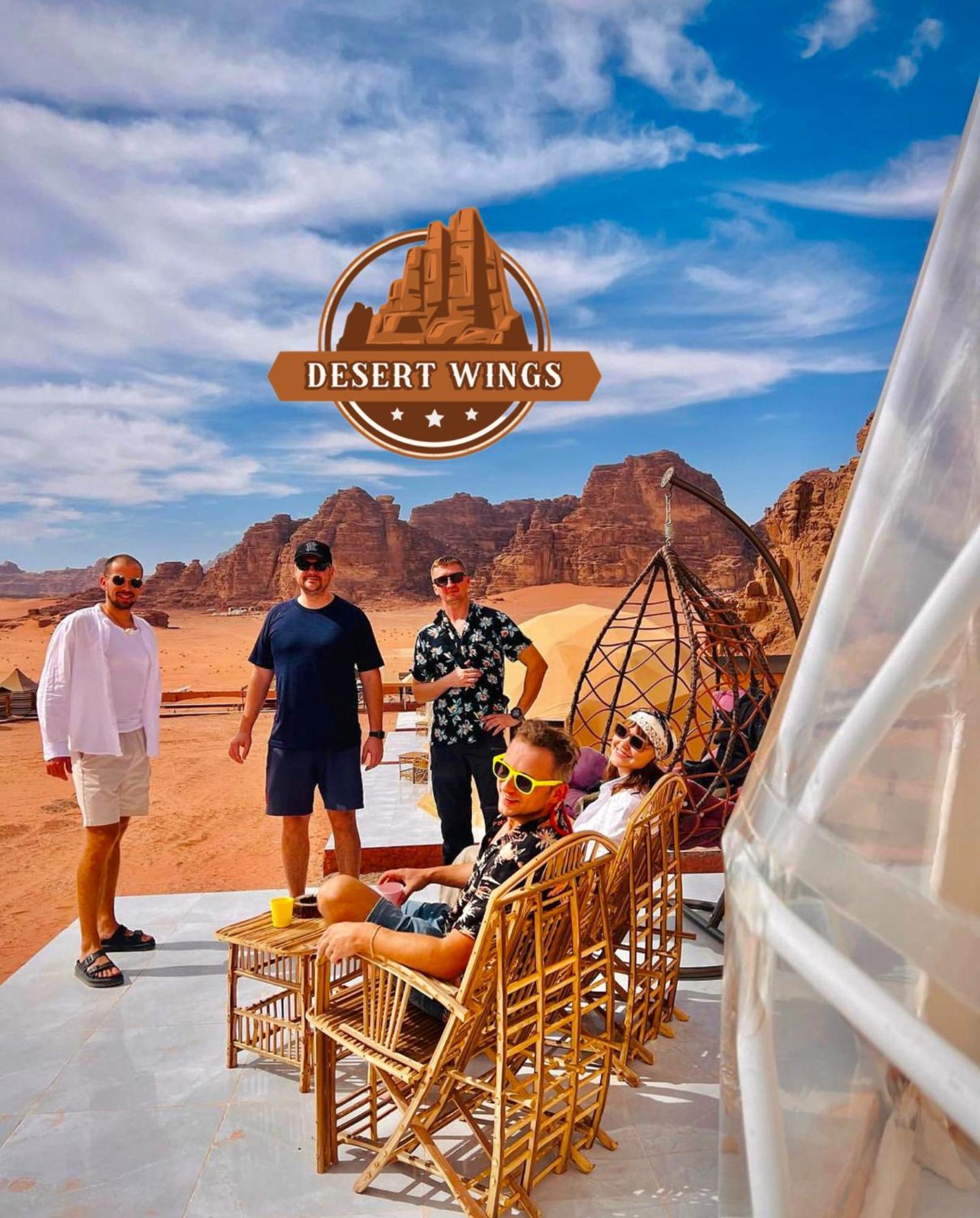 Rum Wings Bubble Luxury Camp Вади Рум Екстериор снимка