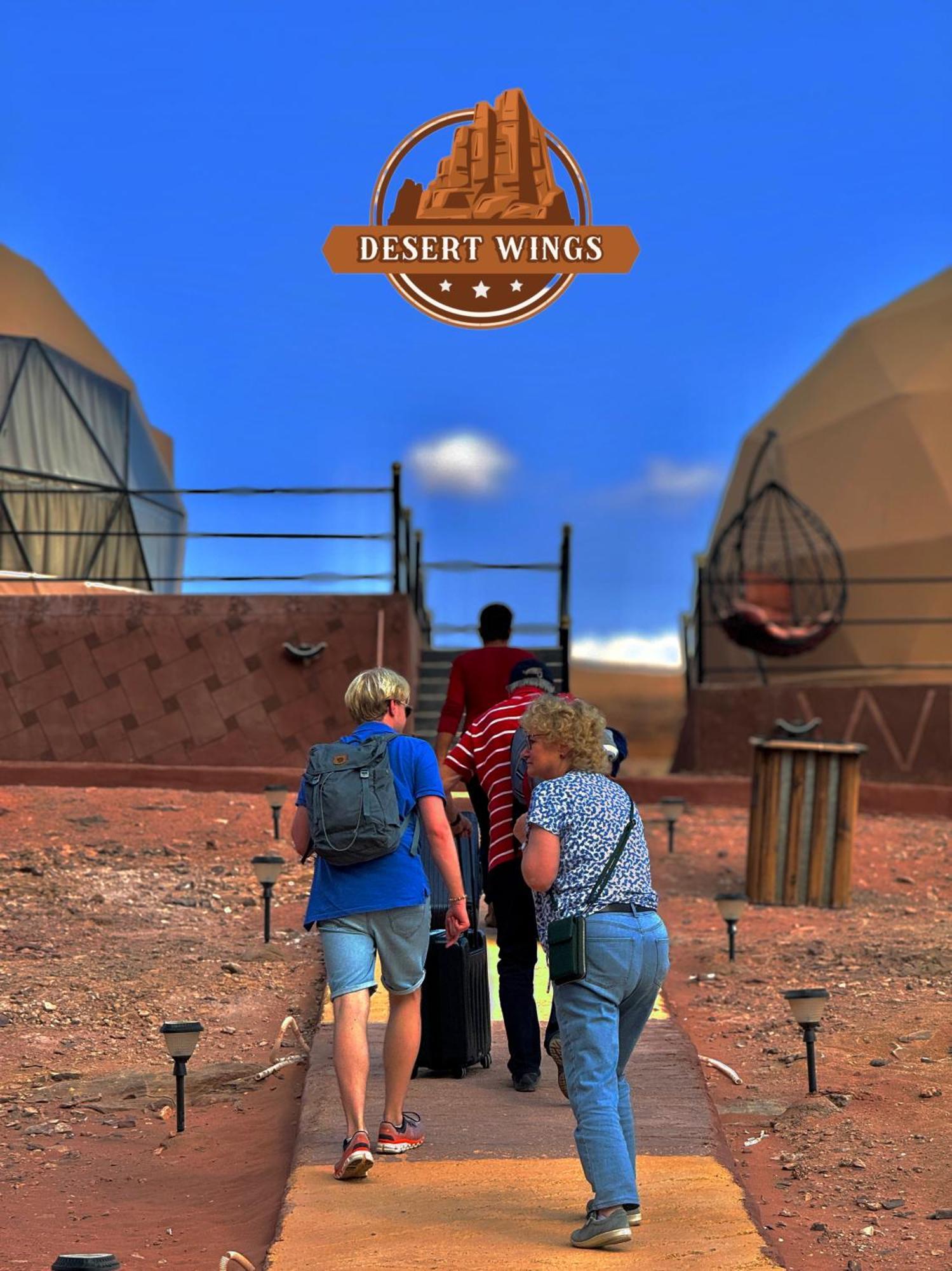 Rum Wings Bubble Luxury Camp Вади Рум Екстериор снимка