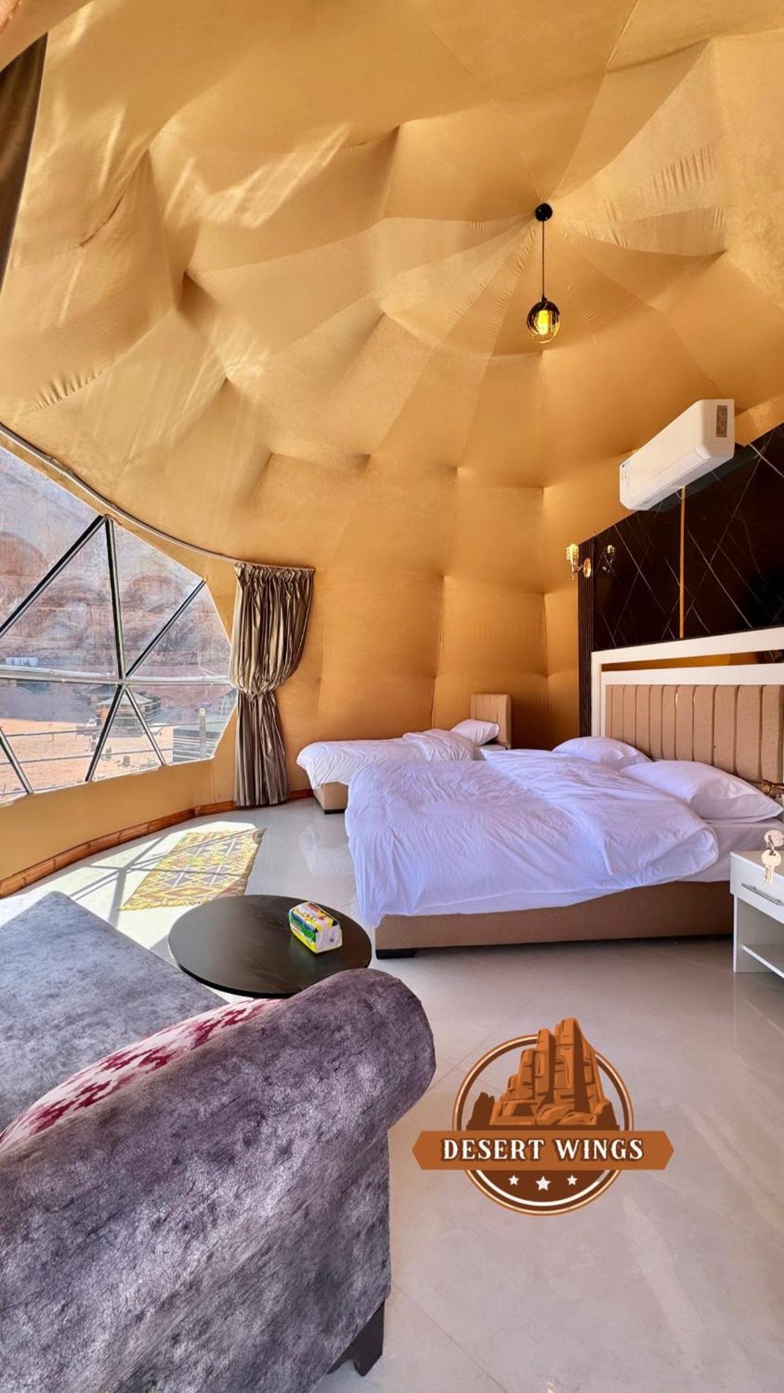Rum Wings Bubble Luxury Camp Вади Рум Екстериор снимка